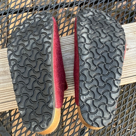 Red Wool Birkenstocks! - Picture 2 of 5